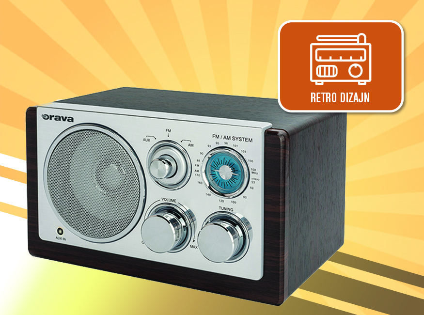 Orava Retro rádio RR-19